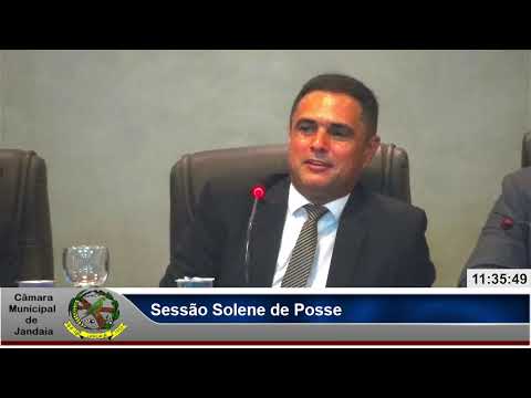 Sessão Legislativa Câmara Municipal de Jandaia - Goiás