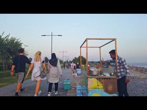 İzmir, Turkey - Bostanli Beach | Virtual Walking Tour