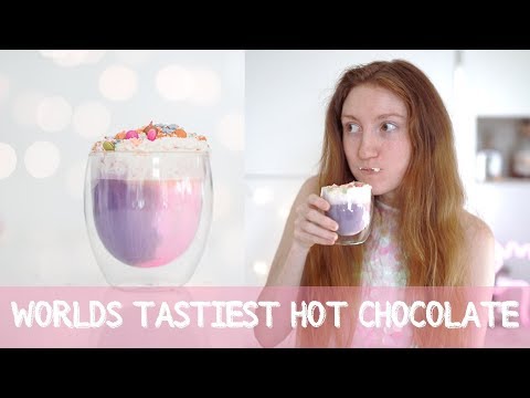如何製作世界上最好吃的熱巧克力｜雙色飲料教程。 (HOW TO MAKE THE WORLDS BEST HOT CHOCOLATE | TWO TONED DRINK TUTORIAL)