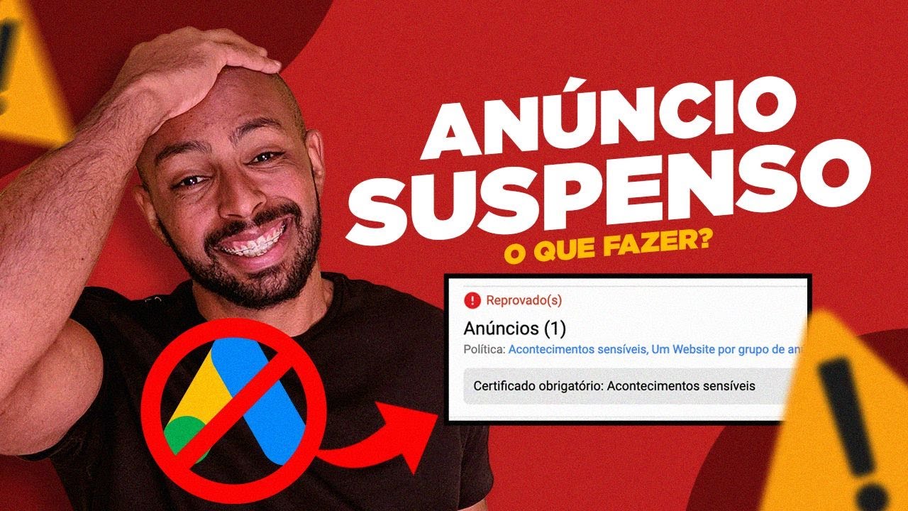 Anúncio Reprovado No Google Ads | Como Resolver Rápido