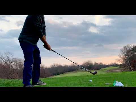 MacGregor Eye O Matic Toney Penna TP Special persimmon driver practice