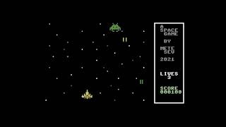 Commodore 64 =+ A Space Game += Preview 1