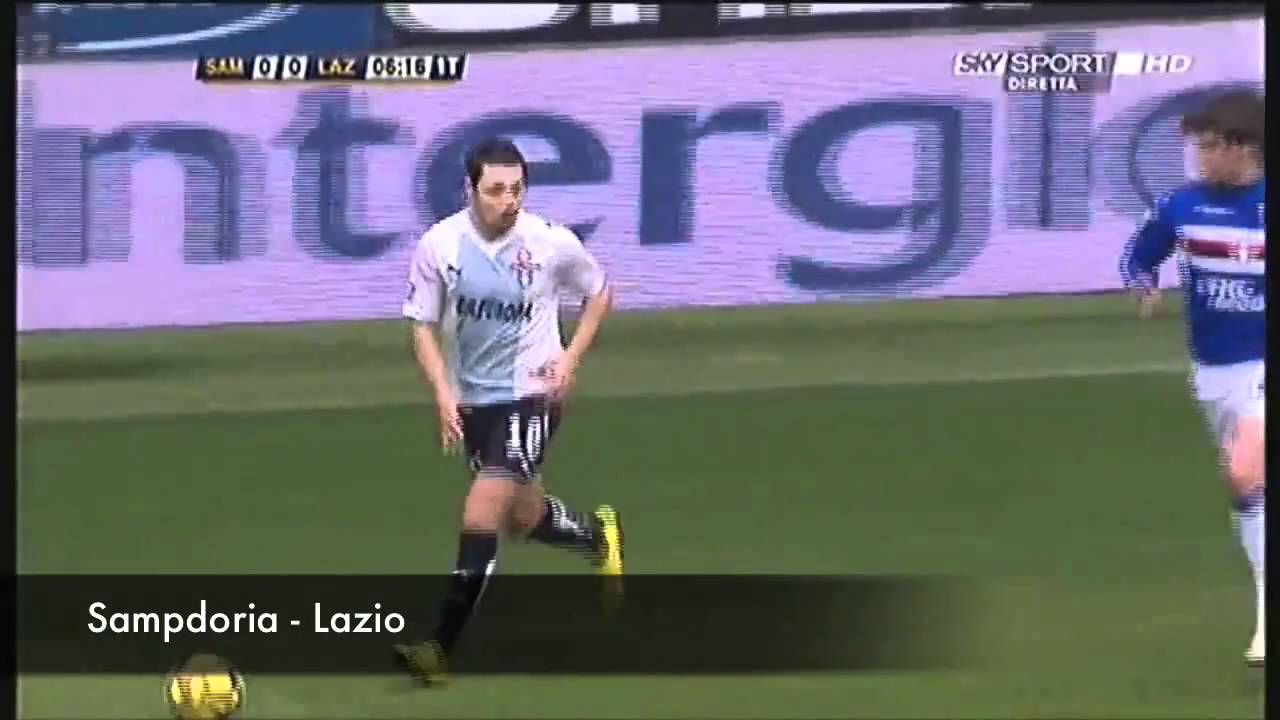 Sergio Floccari Lazio i gol del bomber