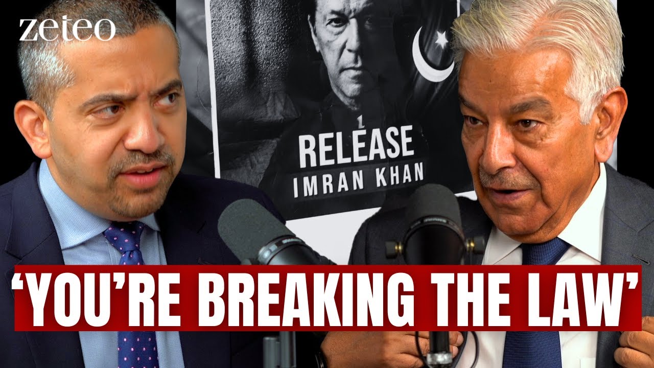 Mehdi GRILLS Pakistani Defense Minister on Imran Khan, the US, Kashmir, and MORE