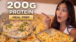 How I Meal Prep 200g of Protein (Easy & Actually Delicious)