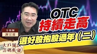 OTC持續走高 選好股抱股過年（二）｜大戶羅盤籌碼動能 ｜謝宗霖 (圖)