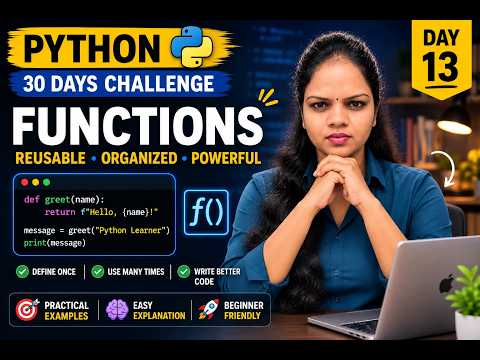 Python Day 13 Function And Types Python In 30 Days Python Pythonprogramming