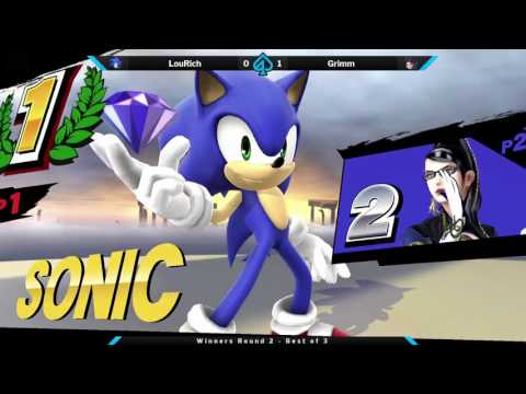 Gambit: Street Fight WR2 - LouRich (Sonic) vs Grimm (Bayonetta)