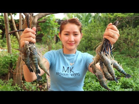 Yummy River Prawn Cooking With Sauce Recipe - River Prawn Cooking - Cooking With Sros