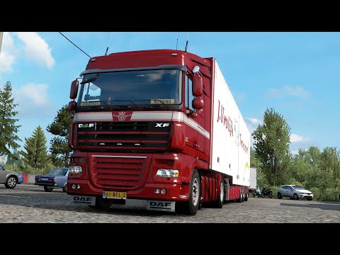 ETS2 1.38 Open Beta RusMap 2.1.1 DAF XF105 Priozersk - Tver