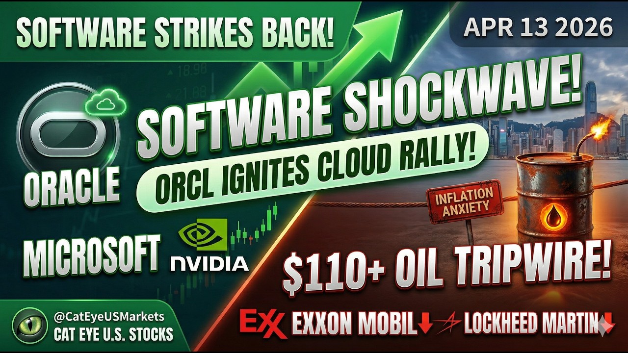 SOFTWARE STRIKES BACK! 📈 Oracle & MSFT Ignite a Growth Rip as AI Defies $110 Oil Risk