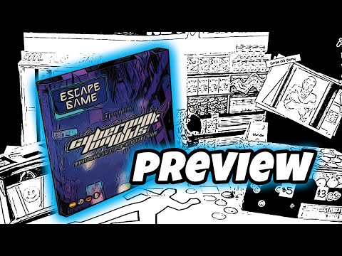 CYBERPUNK UNFOLDS: POP-UP MYSTERY ESCAPE GAME | Kickstarter Preview (NO SPOILERS)