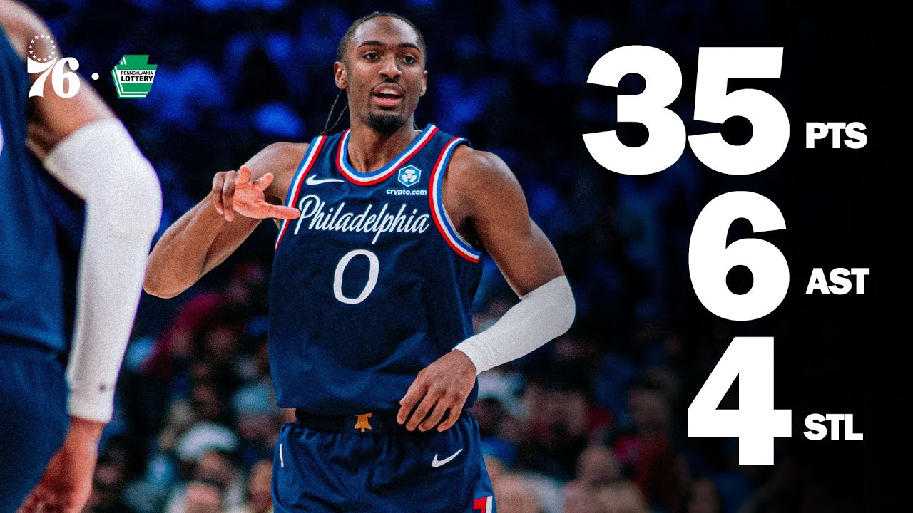 Tyrese Maxey GOES OFF for Another 30+ Point Game