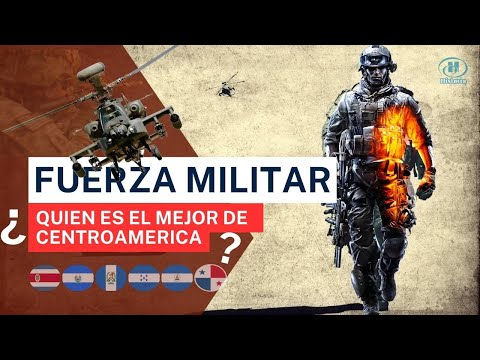 Which country has the most powerful military force in Central America?