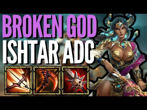 ISHTAR UNLEASHED! | Smite Season 9 Conquest | CRIT BUILD IS THE ONLY BUILD