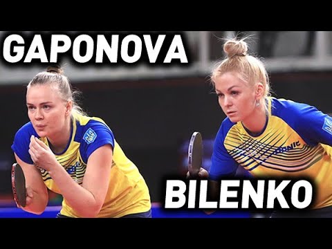 BILENKO Tetyana & GAPONOVA Ganna - play in pairs