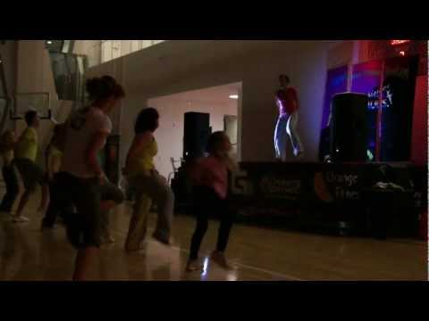 Zumba on C.O.L.O.U.R.S Moscow International Fitness Weekend