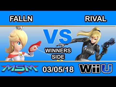 MSM 136 - falln (Rosalina) Vs. Rival (Zero Suit Samus) Winners Side - Smash 4