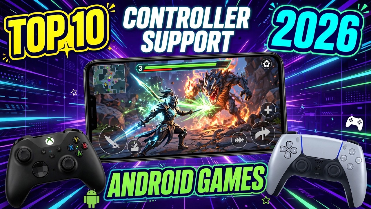 Top 10 Best New Android Games With Controller Support 2026