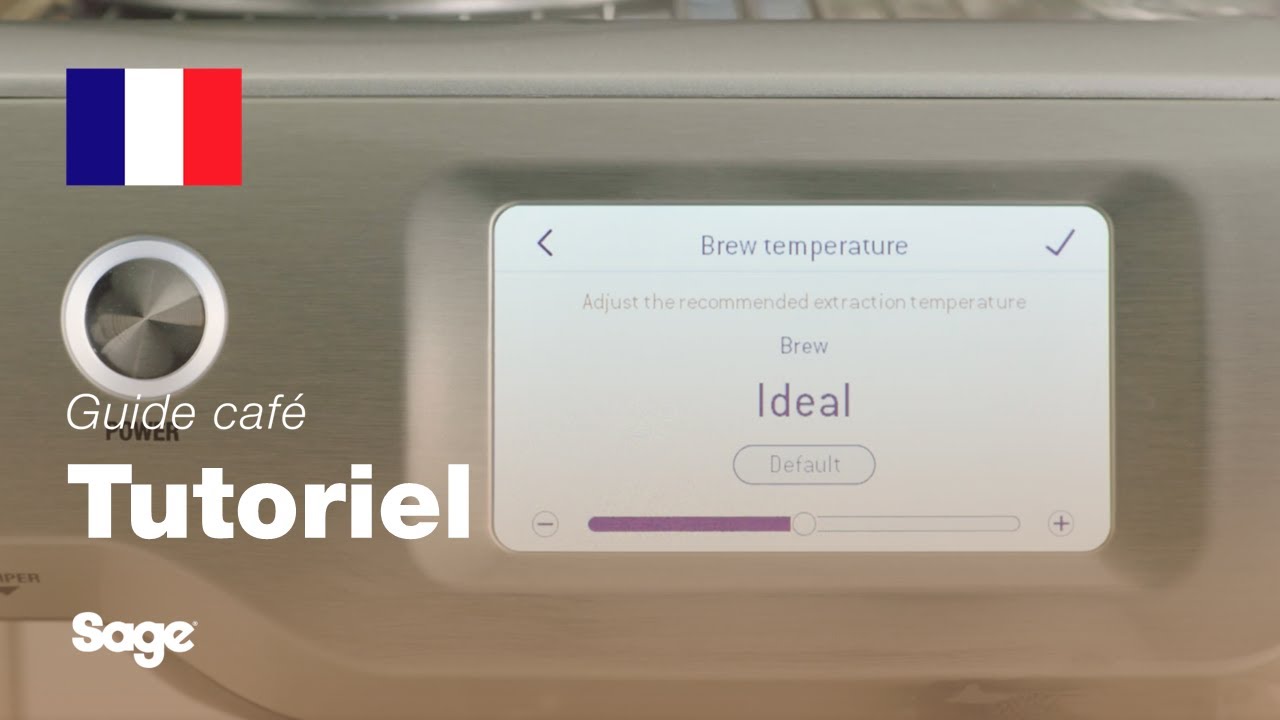 Comment régler la température d'infusion
