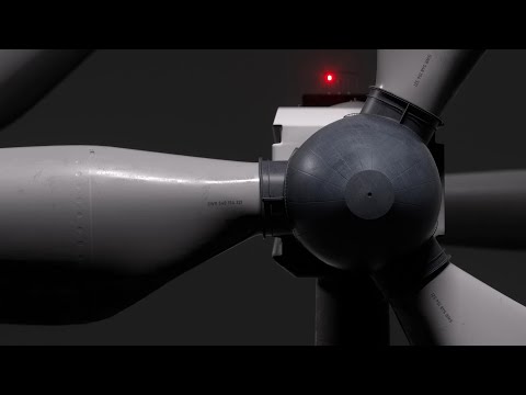 Wind Turbine 3D Modeling and Animation