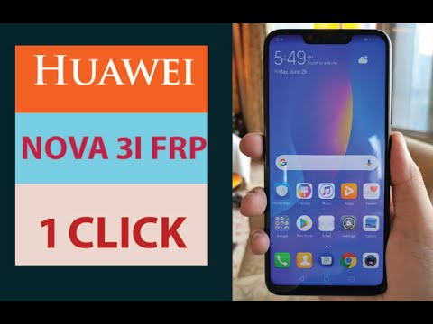 Huawei Nova 3i frp unlocked by IMEI using Unlock Code
