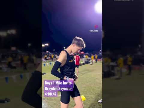 Meet of Champions 2023 Boys 1 Mile Invite