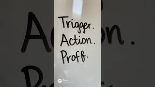 No Drama No Stories Trigger Action Proof #Shorts