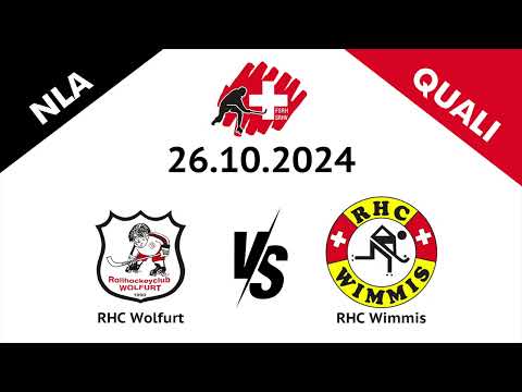 Highlights: Rollhockey NLA - RHC Wolfurt vs. RHC Wimmis