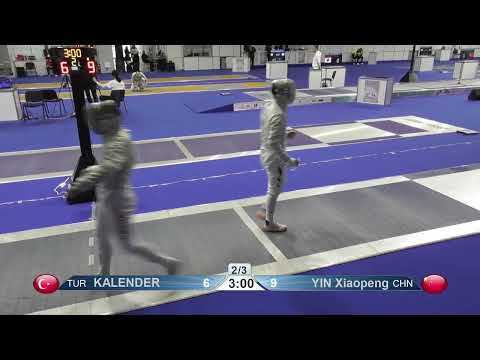 2023 Day01 T16 01 M S Individual Junior Plovdiv BUL CHM BLUE YIN CHN vs KALENDER TUR