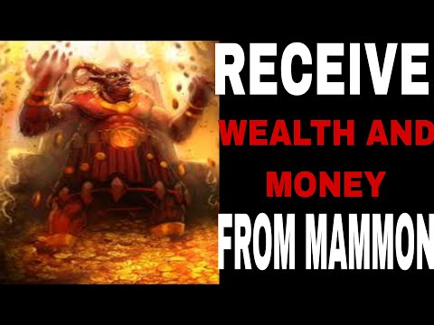 MEDITATE AND VISUALIZE WEALTH AND MONEY SO THAT THE DEMON MAMMON AND LUCIFER WILL GRANT YOU