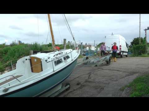 KeepTurningLeft Season 5 film 6 Launching a trailer sailer with Dylan Winter