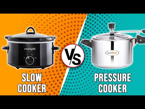 Slow Cooker vs Pressure Cooker – What Are The Differences? (A Detailed Comparison)