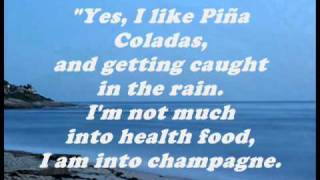 Rupert Holmes - Escape/The Pina Colada Song (Lyrics)