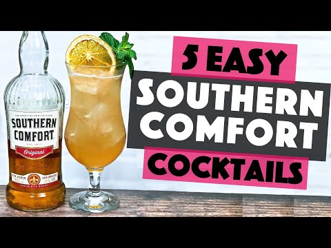 5 Easy Southern Comfort Cocktails to make at Home | Steve the Barman