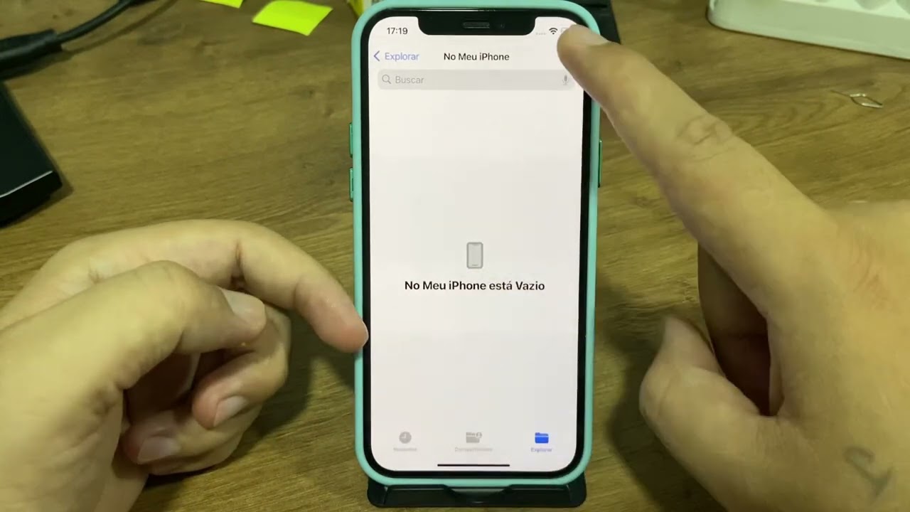 Gerenciador de arquivos do iPhone 12