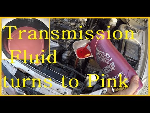 Transmission Fluid turns to pink