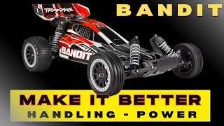 Make Your Brushed Traxxas Bandit XL-5 Wayyyyy ! BETTER @Traxxas @TraxxasSupport 