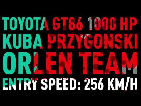Fastest vehicle drift onboard 256 km/h entry speed (new Guinness World Record) !!!