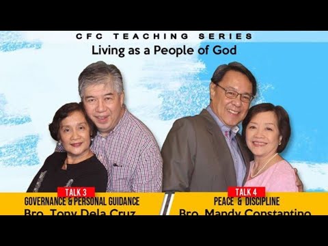 Governance & Personal Guidance/Peace & Discipline-Living as People of God Talk 3 & 4 June 24, 2020