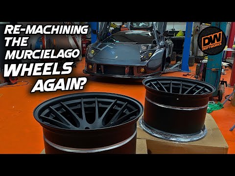 Murcielago project - Re-Machining the wheels - Super concave 3SDM