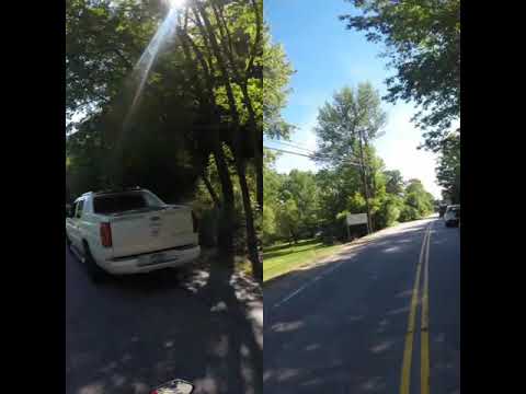 Driving my kawasaki 650 to laconia nh