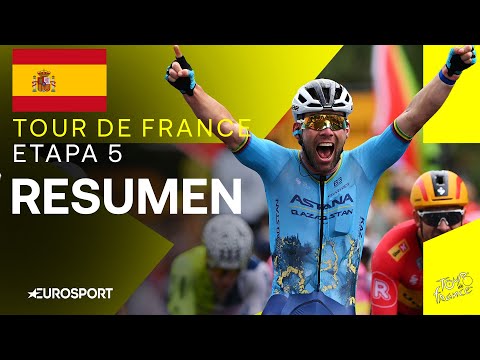 VICTORIA QUE BATE EL RECORD! | Tour de France - Resumen Etapa 5 | Eurosport Cycling