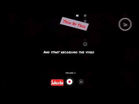 How to record time-lapse withe your huawei mate 10 pro.