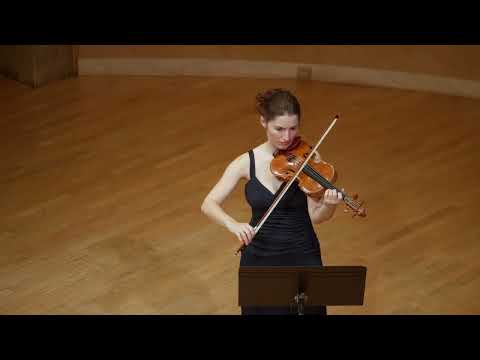 L. Berio, Sequenza VIII for violin solo (1976) - Anna Göckel, live in Paris