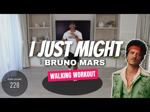 Bruno Mars I Just Might Walking Workout | Walk at home