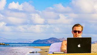 3-Hour BEACH Study With Me (Live Soft Tropical Beach Sounds) - 25/5 Pomodoro