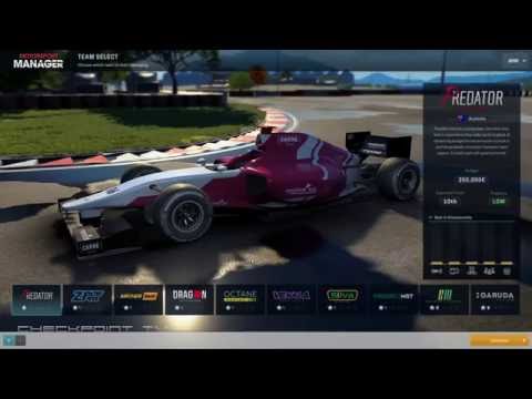 Motorsport Manager Gameplay #04 Career Mode First Race