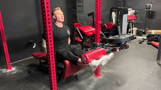 Leg Extension with Bench
