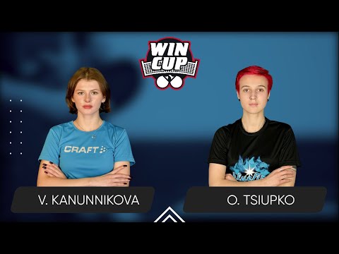 17:45 Vasylysa Kanunnikova - Oleksandra Tsiupko 28.10.2024 WINCUP Star. TABLE 2